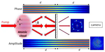 Review: Self-Organization in Cold Atoms Mediated by Diffractive Coupling.