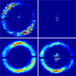 Magnetic phase diagram of light-mediated spin structuring in cold atoms
